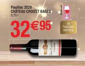 pauillac 2020 château croizet bages