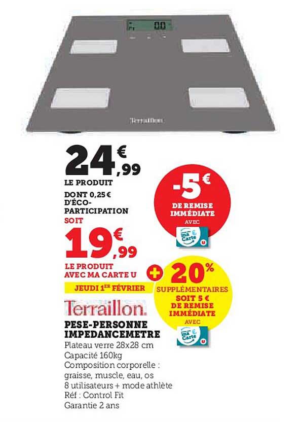 pèse-personne impédancemètre