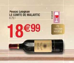 pessac leognan le comte de malartic