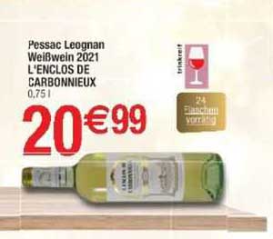 pessac leognan weißwein 2021 l'enclos de carbonnieux