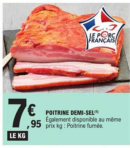 poitrine demi-sel