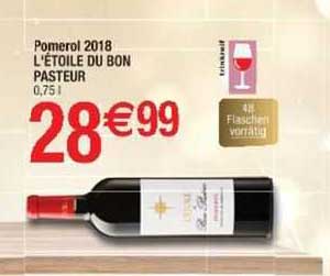 pomerol 2018 l'étoile du bon pasteur