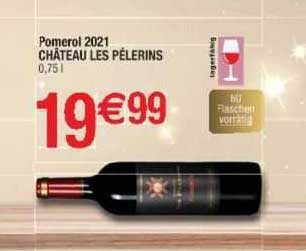pomerol 2021 château les pélerins