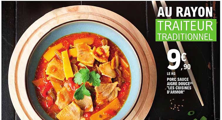 porc sauce aigre douce "les cuisine d'armor"