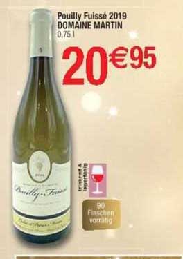 pouilly fuissé 2019 domaine martin