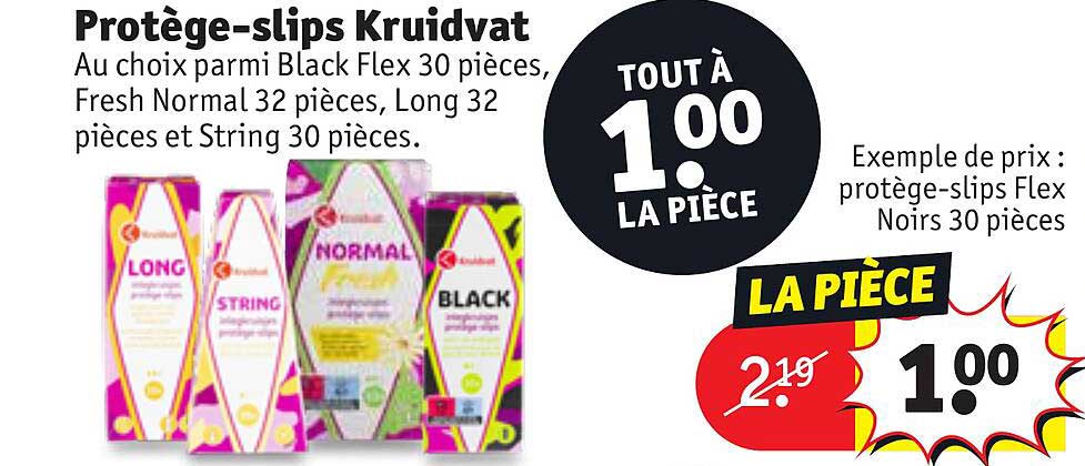 protège-slips kruidvat