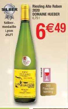 riesling alte reben 2020 domaine hueber