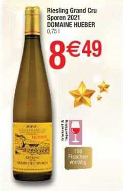 riesling grand cru sporen 2021 domaine hueber