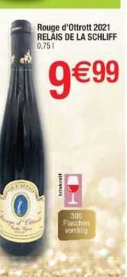 rouge d'ottrott 2021 relais de la schliff