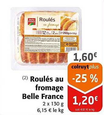 Roulés Au Fromage Belle France