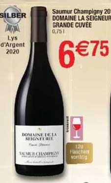 saumur champigny domaine la seigneur grande cuvée