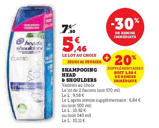 Shampoo Head & Shoulders