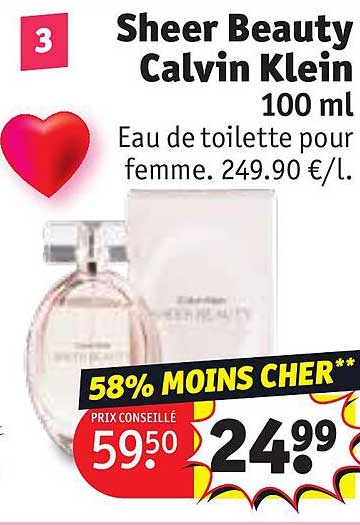 sheer beauty calvin klein