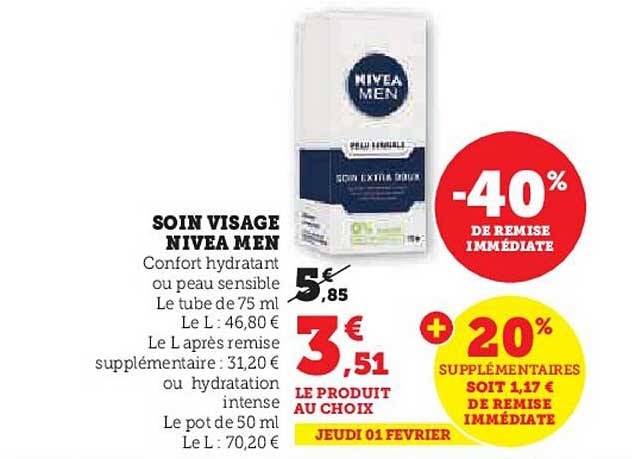 Soin Visage Nivea Men