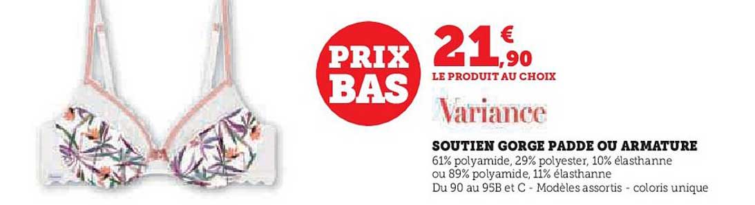 soutien gorge padde ou armature