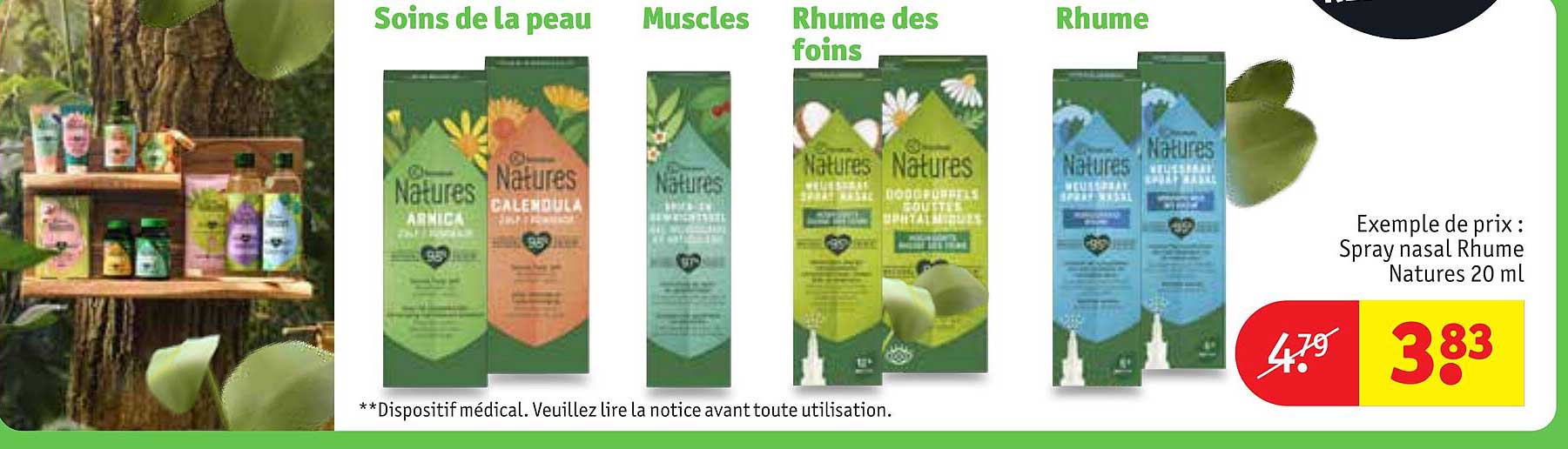 spray nasal rhume natures