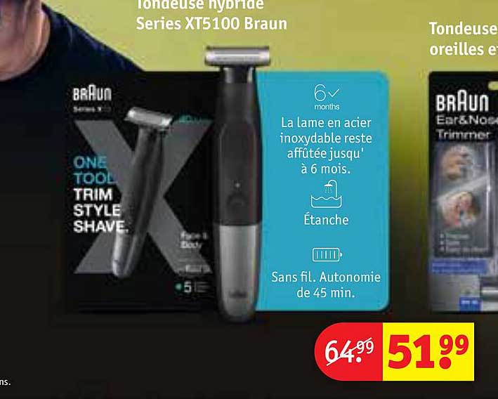 tondeuse hybride series xt5100 braun