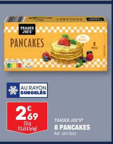 trader joe's 8 pancakes