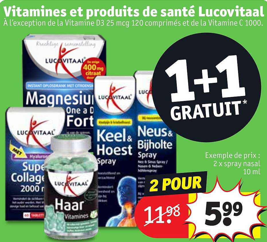 Vitamines Et Produits De Santé Lucovitaal