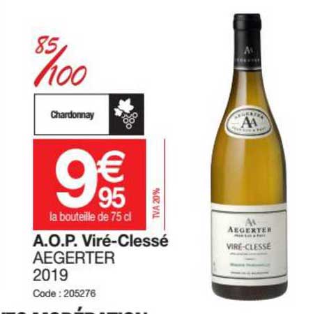 a.o.p. viré-clessé aegerter 2019