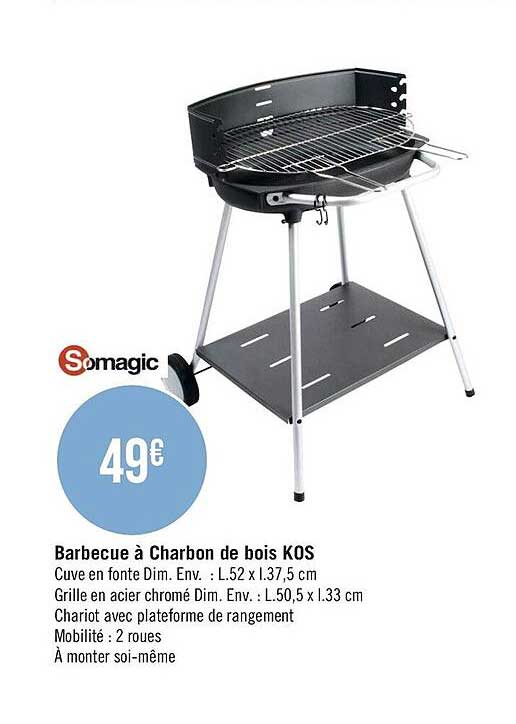 Barbecue à Charbon De Bois Kos