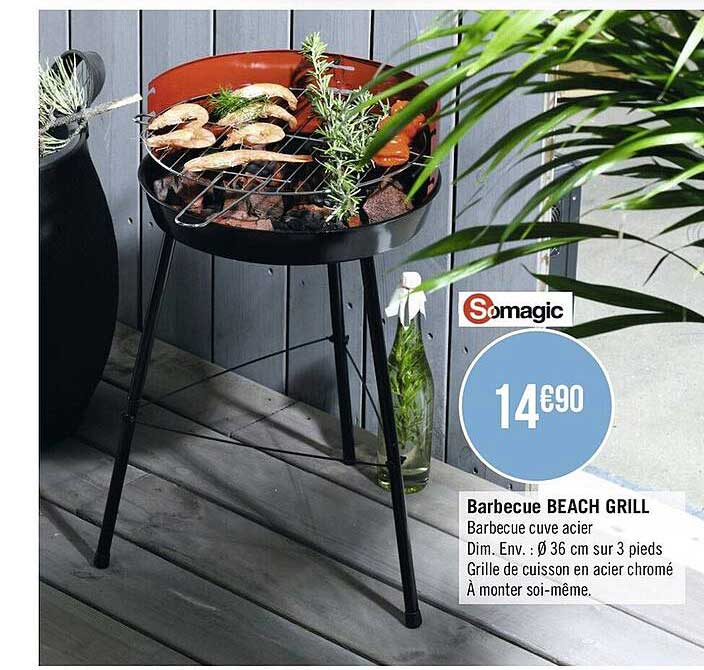 barbecue beach grill somagic