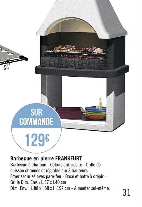 barbecue en pierre frankfurt