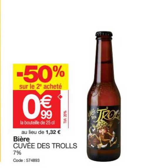 bière cuvée des trolls