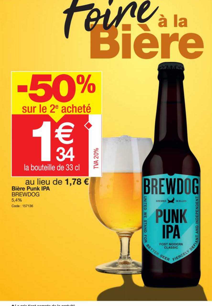 Bière Punk Ipa Brewdog