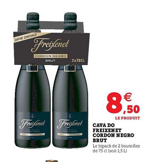 cava do freixenet cordon negro brut