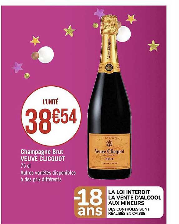 champagne brut veuve clicquot
