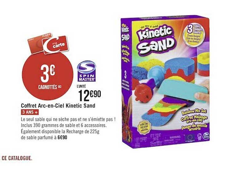 coffret arc-en-ciel kinetic sand