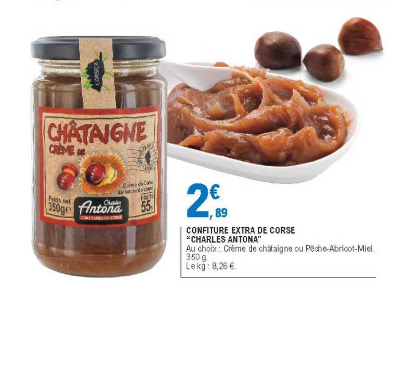 Confiture Extra De Corse "charles Antona"