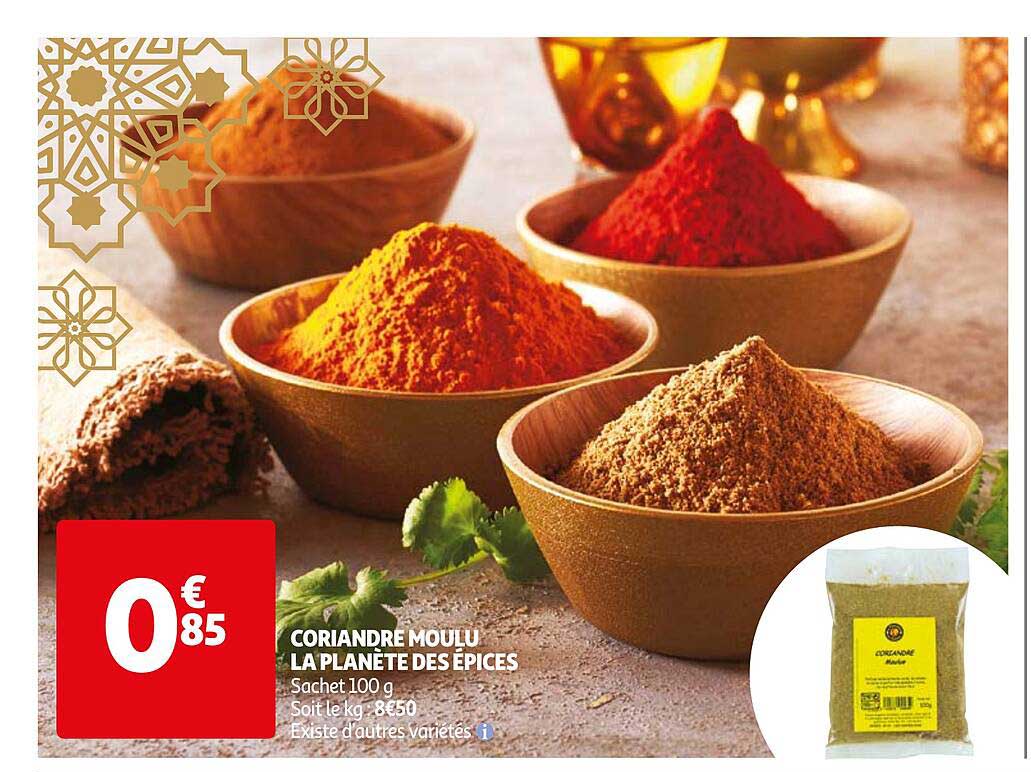 Coriandre Moulu La Planète Des épices