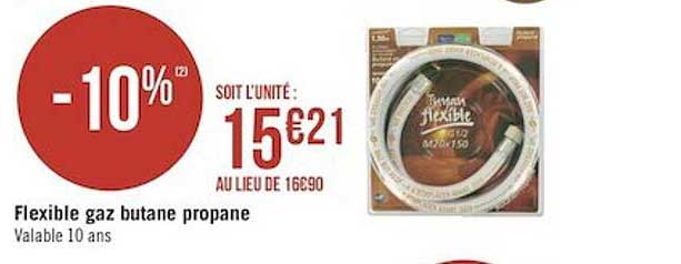 flexible gaz butane propane