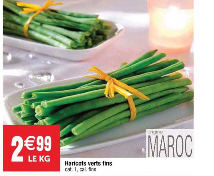Haricots Verts Fins
