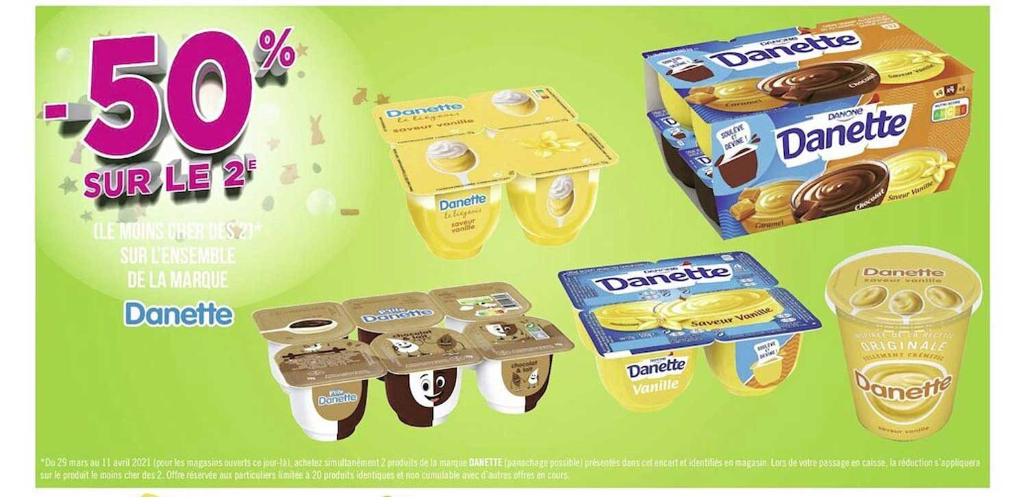 l'ensemble de la marque danette