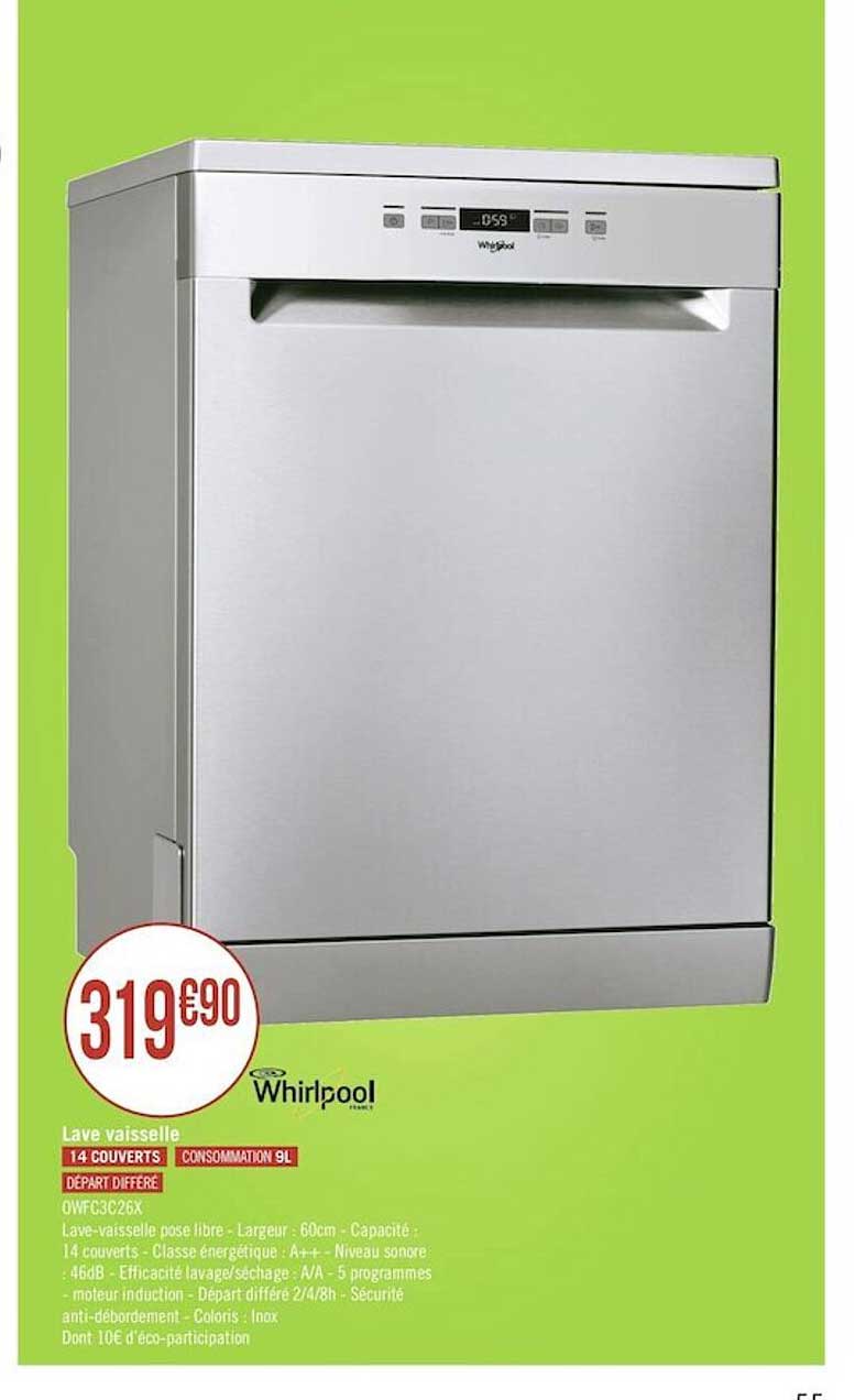 lave-vaisselle whirlpool