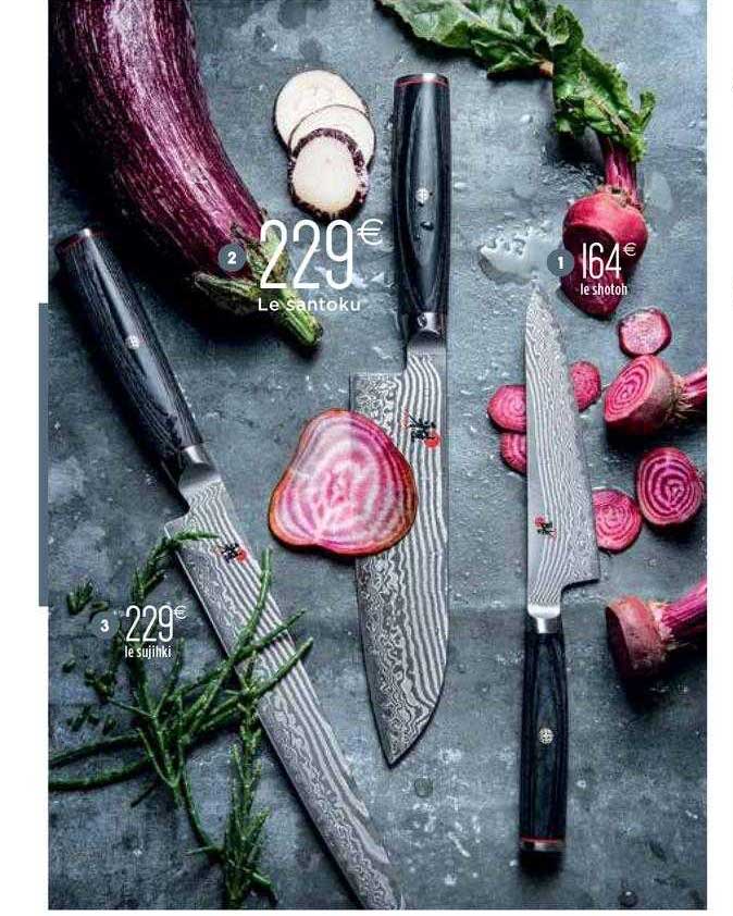 le santoku, le sujihki, le shotoh