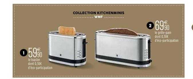 Le Toaster, Le Grille-pain Collection Kitchenminis