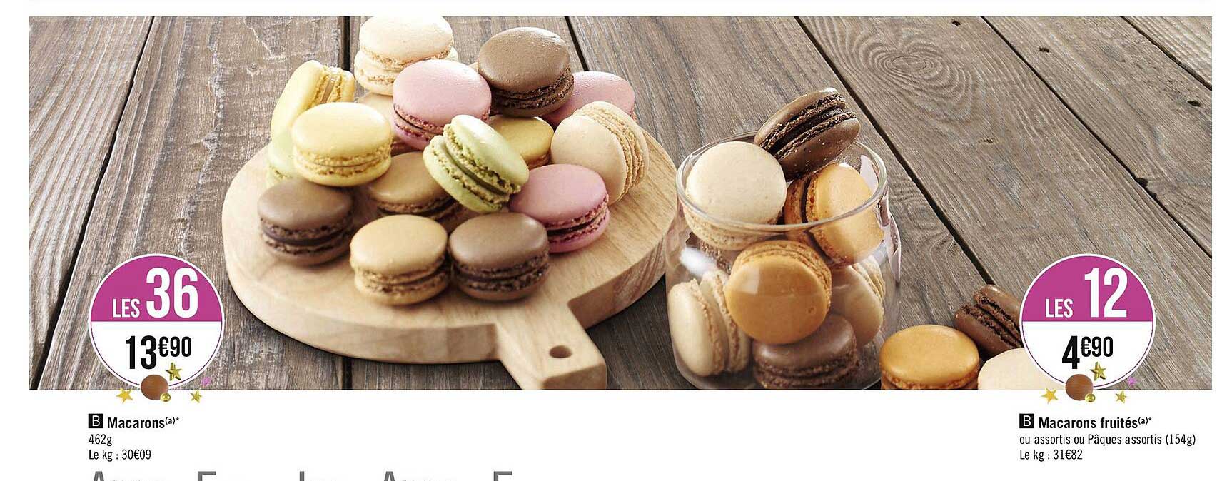 Macarons, Macarons Fruités