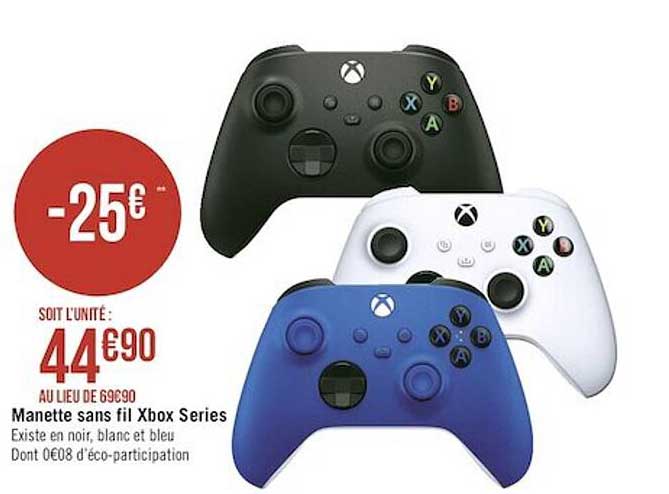 manette sans fil xbox series
