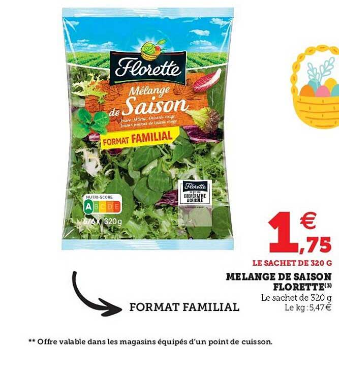 Mélange De Saison Florette