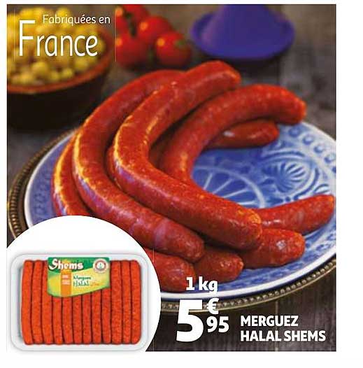 merguez halal shems