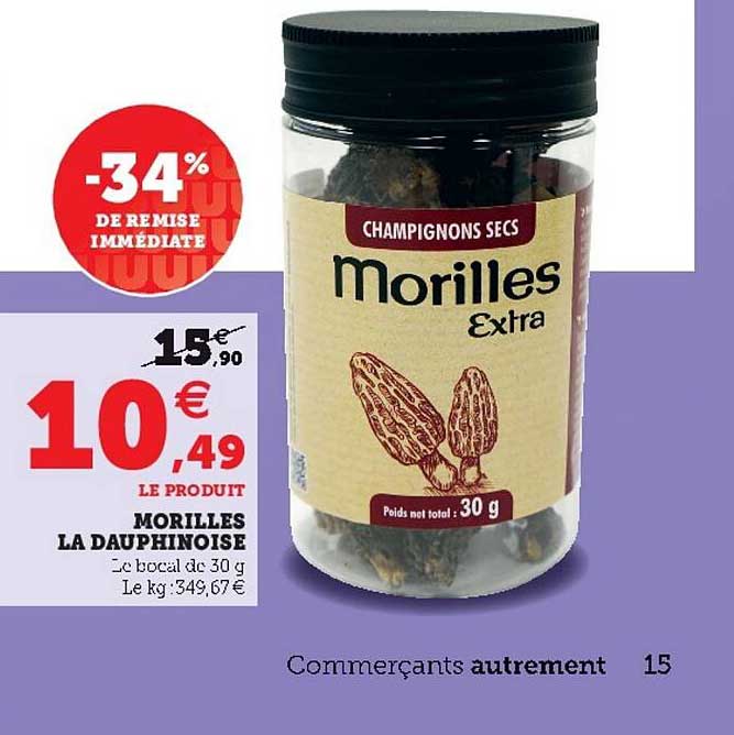 morilles la dauphinoise