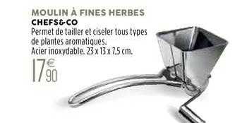 moulin à fines herbes chefs&co