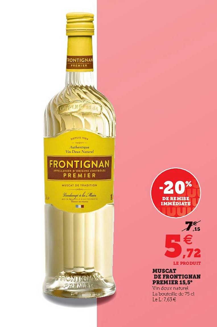 muscat de frontignan premier 15,5°
