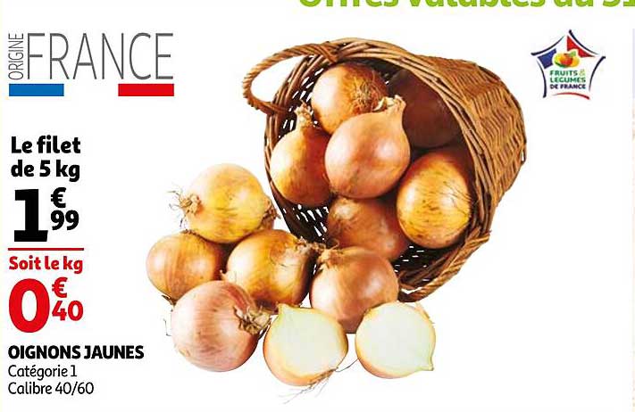 Oignons Jaunes