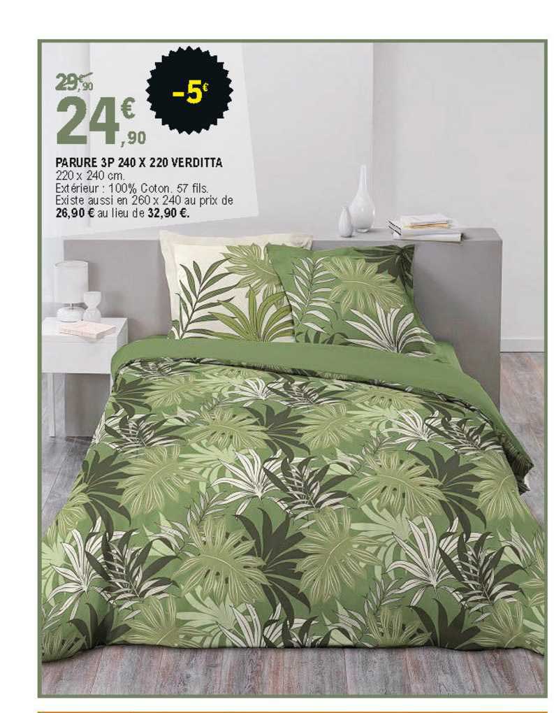 Parure 3p 240 X 220 Verditta