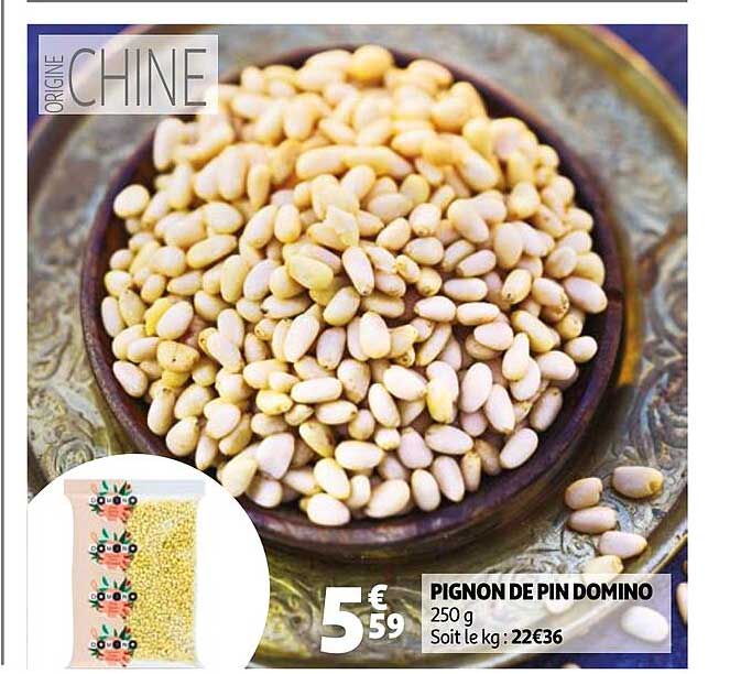pignon de pin domino